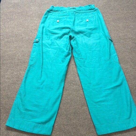 Free People Women’s Pull On Park Ave Pants In Golf Green Size Small - Picture 11 of 14